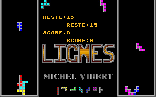 Lignes atari screenshot